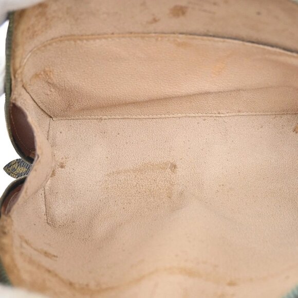 LOUIS VUITTON Trousse Demi Ronde Pouch Monogram Leather Brown M47520 04KB257 - Picture 11 of 16